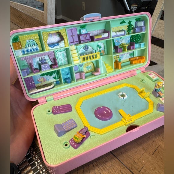 Polly Pocket Blue Bird Vintage 1989 Pool - Picture 3 of 5